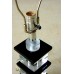 Small Lucite Tuxedo Lamp