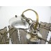 Small Smoked Glass Chandelier by Fontana Arte Small Smoked Glass Chandelier by Fontana Arte