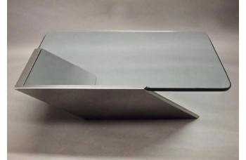Brueton Style Cantilevered Cocktail Table Brueton Style Cantilevered Cocktail Table