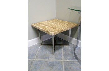 Two Stone Side Tables by John Sugden Two Stone Side Tables by John Sugden