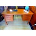 Teak Pedestal Desk Teak Pedestal Desk