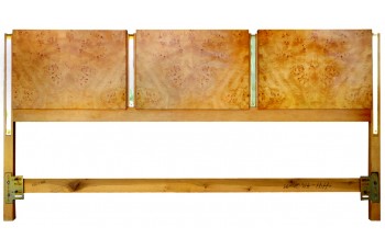 Burl Olive Ash King Headboard by Thomasville