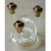 Lucite Pretzel Candelabra by Dorothy Thorpe Lucite Pretzel Candelabra by Dorothy Thorpe