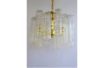 Single Tier Tronchi Tube Chandelier