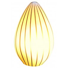 Murano Art Glass Egg Lamp by Vetri