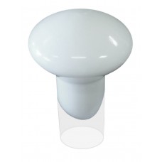 Mushroom Art Glass Lamp by Gino Vistosi