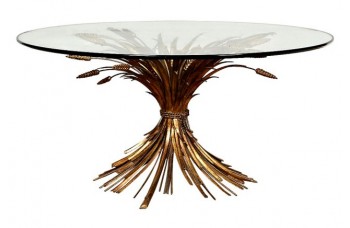 Tole Cocktail Table Tole Cocktail Table