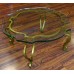 Wrought Iron Cocktail Table by Maison Ramsay Wrought Iron Cocktail Table by Maison Ramsay